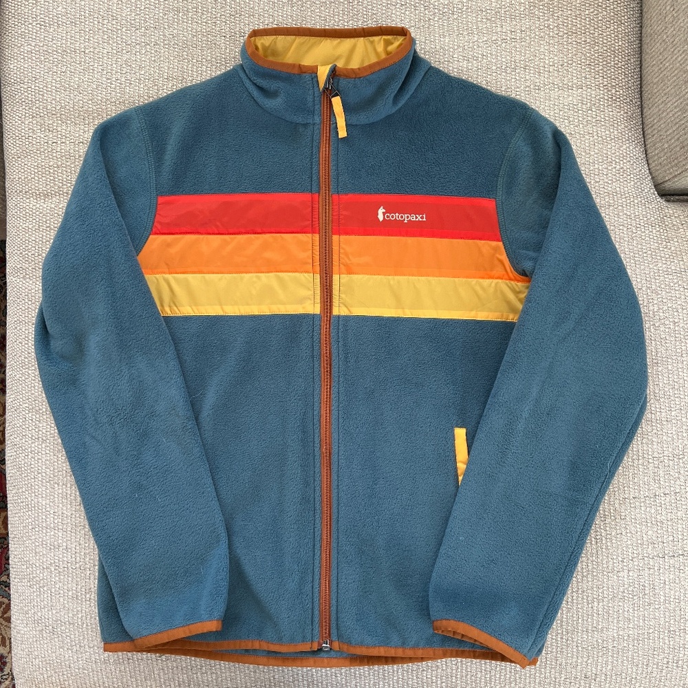 Cotopaxi Youth Fleece Jacket Teal L